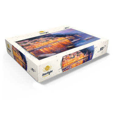 Positano at Twilight with Reflections 100 Jigsaw Puzzle box view1