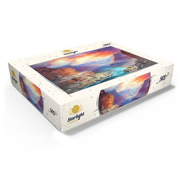 Grand Canyon Sunset Over Colorado River 500 Jigsaw Puzzle box view1