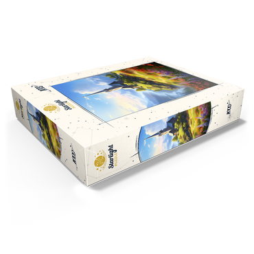 Hilltop Chapel with Mountain Views 1000 Jigsaw Puzzle box view1