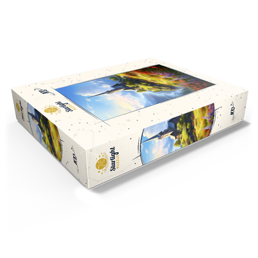 Hilltop Chapel with Mountain Views 100 Jigsaw Puzzle box view1