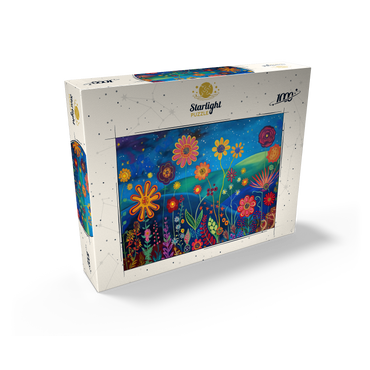 Starry Night Flower Meadow 1000 Jigsaw Puzzle box view2