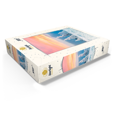 Snow-Covered Trees at Sunset in Winter Mountains 1000 Jigsaw Puzzle box view1