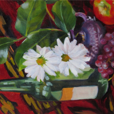 Still Life with Daisies and Fruit 1000 Jigsaw Puzzle 3D Modell