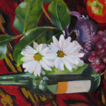 Still Life with Daisies and Fruit 500 Jigsaw Puzzle 3D Modell