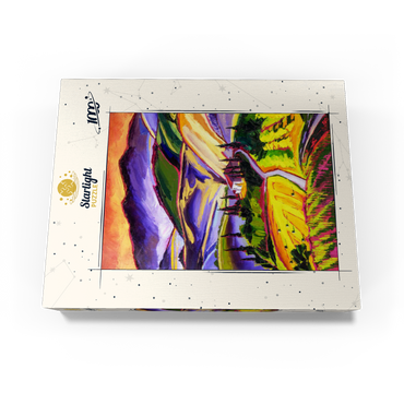 Vibrant Tuscan Countryside Landscape 1000 Jigsaw Puzzle box view3