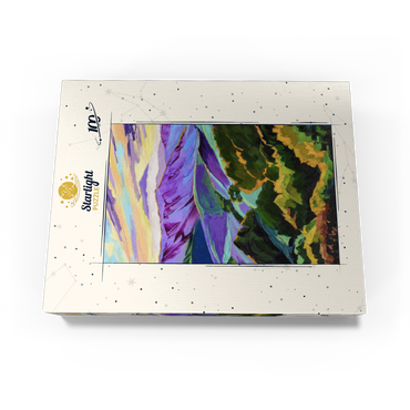 Vivid Hills and Vibrant Valleys 100 Jigsaw Puzzle box view3