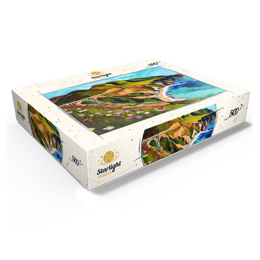 Big Sur Coastal View with Bridge 500 Jigsaw Puzzle box view1