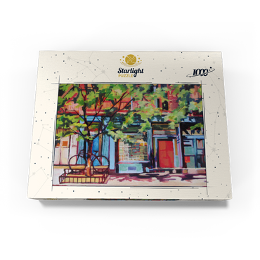 Charming Urban Street Scene 1000 Jigsaw Puzzle box view3