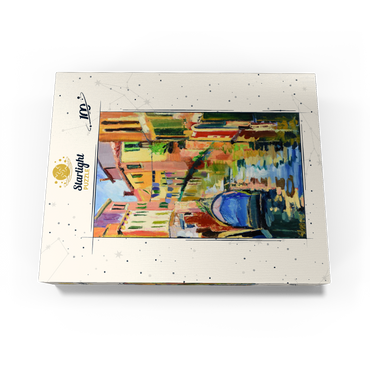 Venetian Canal with Colorful Reflections 100 Jigsaw Puzzle box view3