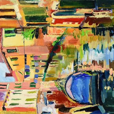 Venetian Canal with Colorful Reflections 100 Jigsaw Puzzle 3D Modell