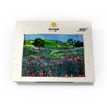Vibrant Wildflower Meadow 1000 Jigsaw Puzzle box view3