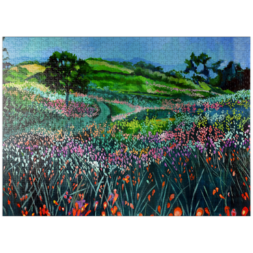 puzzleplate Vibrant Wildflower Meadow 1000 Jigsaw Puzzle