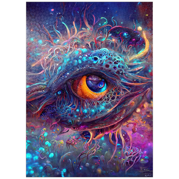 puzzleplate Cosmic Abyssal Eye Creature 1000 Jigsaw Puzzle
