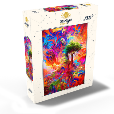 Luminous Fantasy Jungle Landscape 1000 Jigsaw Puzzle box view2