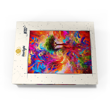 Luminous Fantasy Jungle Landscape 1000 Jigsaw Puzzle box view3