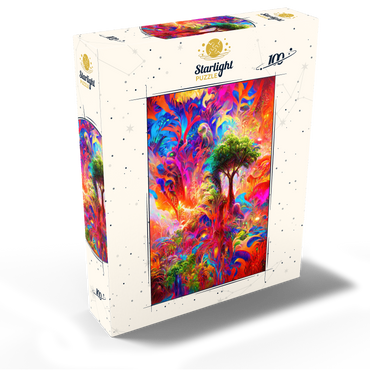 Luminous Fantasy Jungle Landscape 100 Jigsaw Puzzle box view2