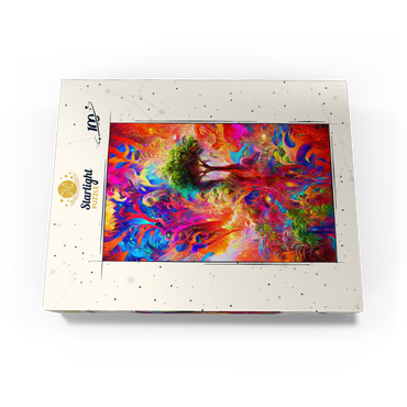 Luminous Fantasy Jungle Landscape 100 Jigsaw Puzzle box view3