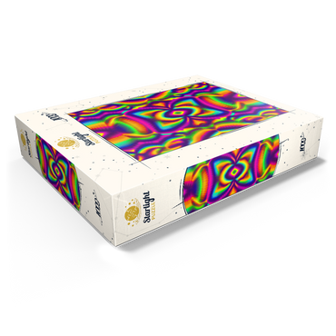 Vibrant Psychedelic Pattern 1000 Jigsaw Puzzle box view1