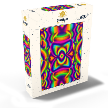 Vibrant Psychedelic Pattern 1000 Jigsaw Puzzle box view2