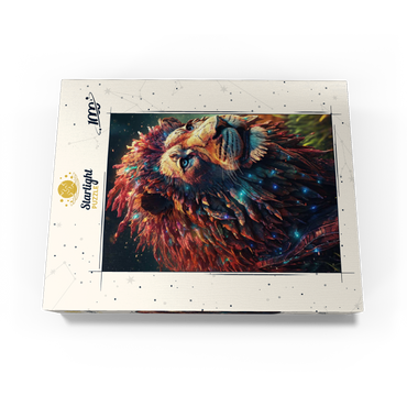 Majestic Cybernetic Lion 1000 Jigsaw Puzzle box view3
