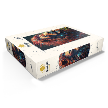 Majestic Cybernetic Lion 100 Jigsaw Puzzle box view1