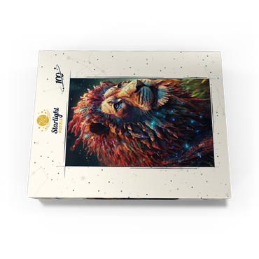 Majestic Cybernetic Lion 100 Jigsaw Puzzle box view3
