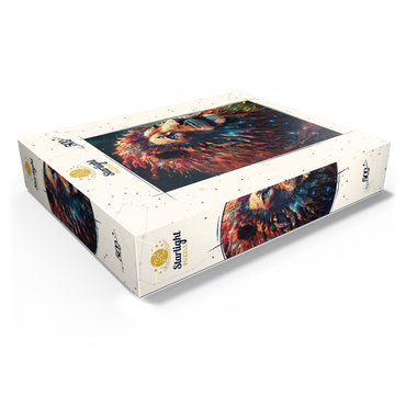 Majestic Cybernetic Lion 500 Jigsaw Puzzle box view1