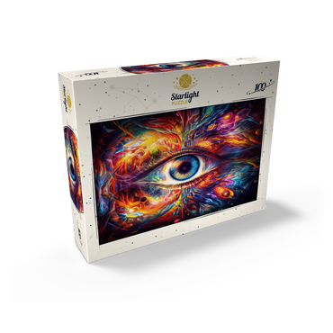 Psychedelic Eye 100 Jigsaw Puzzle box view2