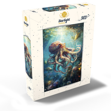 Majestic Octopus 500 Jigsaw Puzzle box view2