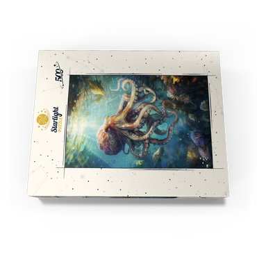 Majestic Octopus 500 Jigsaw Puzzle box view3
