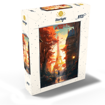 Eiffel Tower in Autumn 1000 Jigsaw Puzzle box view2