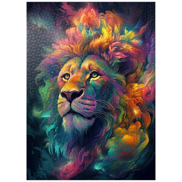 puzzleplate Cosmic Lion 1000 Jigsaw Puzzle