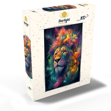 Cosmic Lion 100 Jigsaw Puzzle box view2