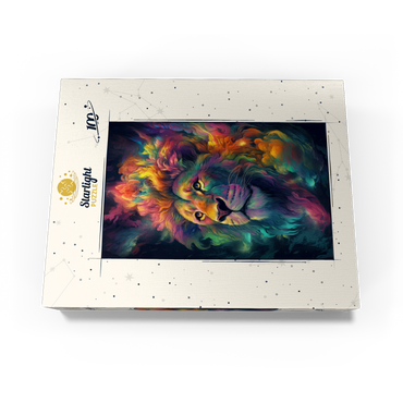 Cosmic Lion 100 Jigsaw Puzzle box view3