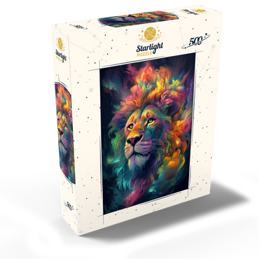 Cosmic Lion 500 Jigsaw Puzzle box view2