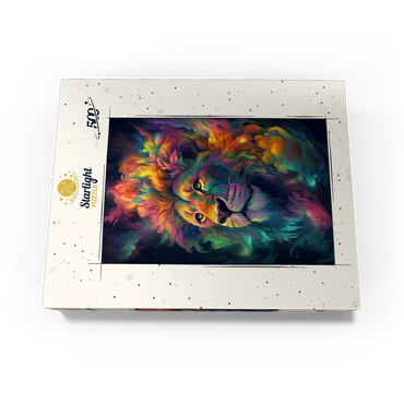 Cosmic Lion 500 Jigsaw Puzzle box view3