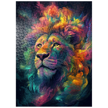 puzzleplate Cosmic Lion 500 Jigsaw Puzzle