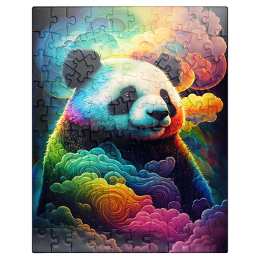 puzzleplate Dreamy Cosmic Panda 100 Jigsaw Puzzle