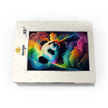 Dreamy Cosmic Panda 500 Jigsaw Puzzle box view3