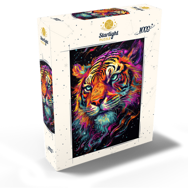 Neon Tiger 1000 Jigsaw Puzzle box view2