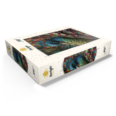 Majestic Peacock 1000 Jigsaw Puzzle box view1