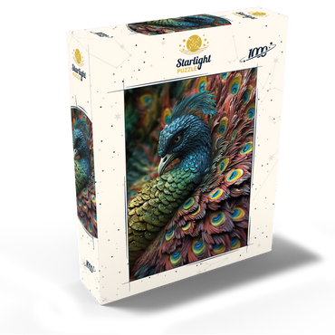 Majestic Peacock 1000 Jigsaw Puzzle box view2