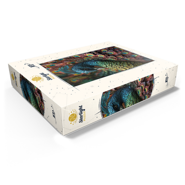 Majestic Peacock 100 Jigsaw Puzzle box view1