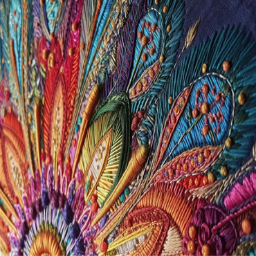 Intricate Embroidery 100 Jigsaw Puzzle 3D Modell