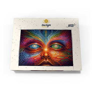 Psychedelic Visionary Face 1000 Jigsaw Puzzle box view3