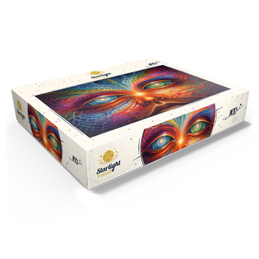 Psychedelic Visionary Face 100 Jigsaw Puzzle box view1