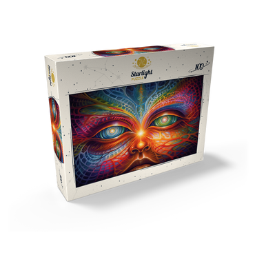 Psychedelic Visionary Face 100 Jigsaw Puzzle box view2