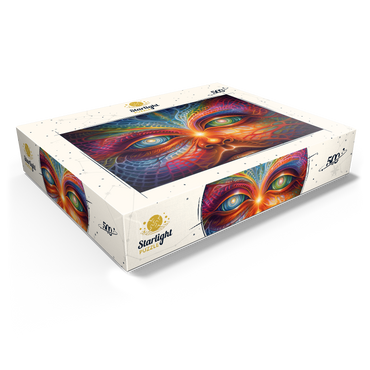 Psychedelic Visionary Face 500 Jigsaw Puzzle box view1