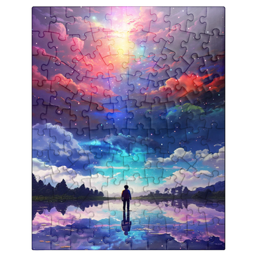 puzzleplate Cosmic Reflection 100 Jigsaw Puzzle