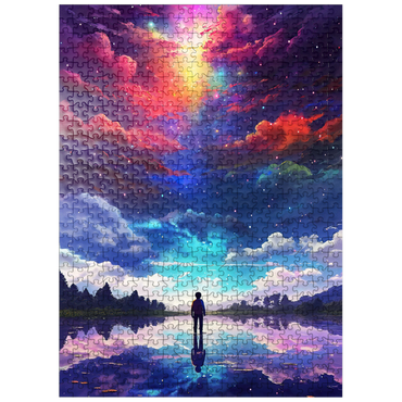 puzzleplate Cosmic Reflection 500 Jigsaw Puzzle